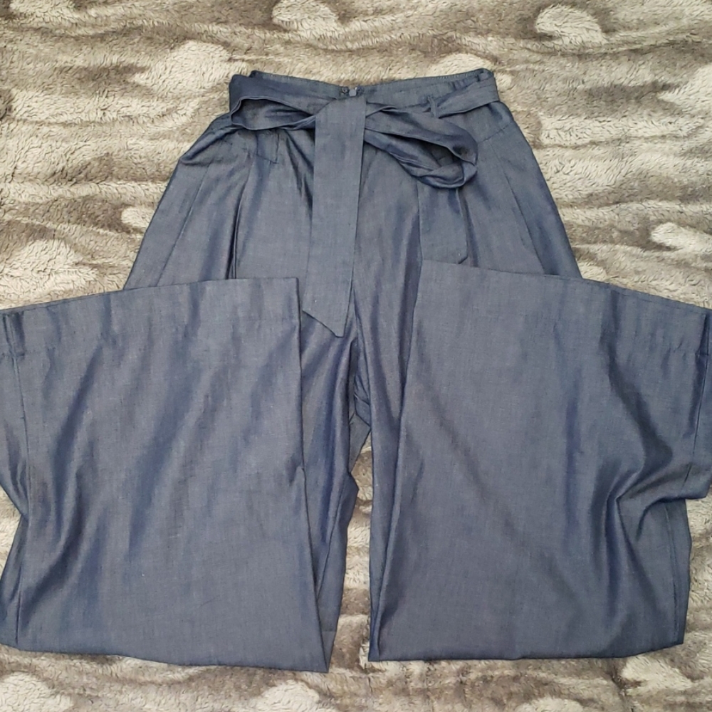 NEW BOUTIQUE| LIGHT WEIGHT DENIM WIDELEG PANT